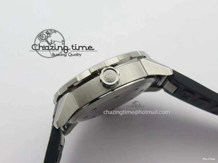 MIROTIME 0214 TechFriendly Aquatimer Automatic SS IW329003 V6F 1:1 Best Edition On Black Rubber Strap MIYOTA 7271